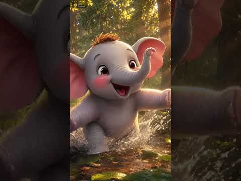 Elmo's Elephant Dance 🐘🌿 | Fun Nursery Rhyme for Kids | AA Musicals Dreams