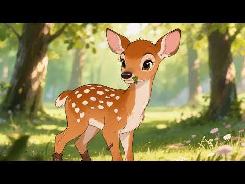 🌿 Milo and the Mossy Door ✨ A Magical Nature Lullaby | Fawn &amp; Enchanted Forest 🦌🍄