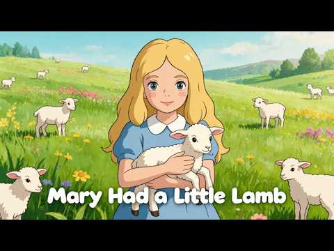 Mary Had a Little Lamb 🐑 | Nursery Rhyme for Kids | Twinkle Star