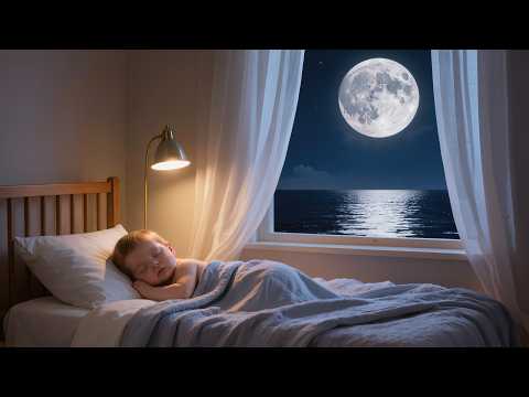 🌙 Moonlight Sonata ✦ Beethoven Lullaby for Babies | Peaceful Sleep Music 🌊⭐