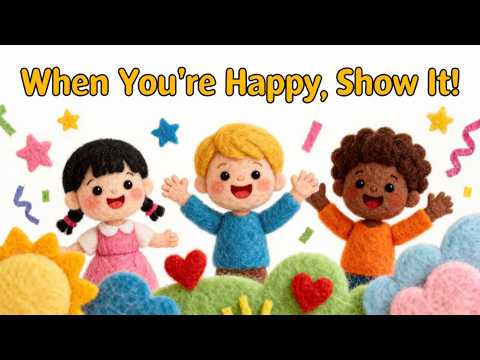 When You're Happy, Show It! 👏 | Fun Action Nursery Rhyme for Kids | Twinkle Star