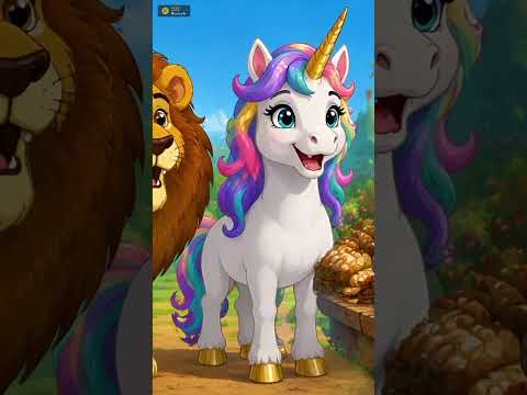 The Lion and the Unicorn 👑🦁🦄 Reimagined | Fun Nursery Rhyme for Kids | AA Musicals Dreams