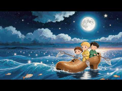 🌙 Wynken Blynken and Nod 🛶 Nursery Rhyme Song | AA Musicals ⭐