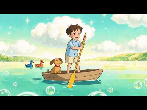 Row Row Row Your Boat 🚣 Gently Down the Stream | Classic Nursery Rhyme | AA Musicals