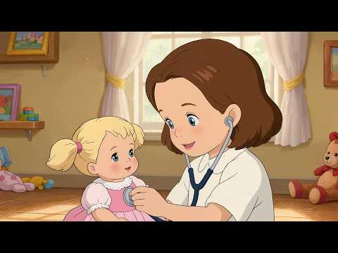 🪆 Miss Polly Had a Dolly 🩺 Nursery Rhyme Song | AA Musicals 🎵